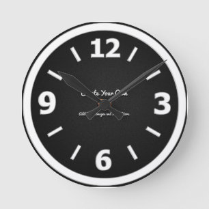 Horloge Ronde Créez votre propre