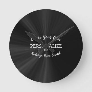 Horloge Ronde Créez votre propre conception personnalisée