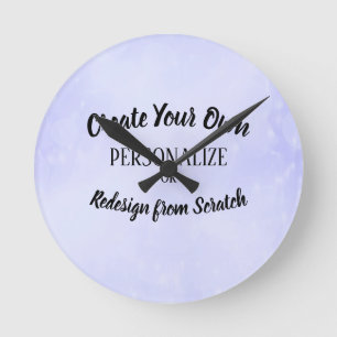 Horloge Ronde Créez votre propre personnalisation