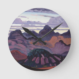 Horloge Ronde Crépuscule profond, Pyrénées, c.1912-13 (huile 