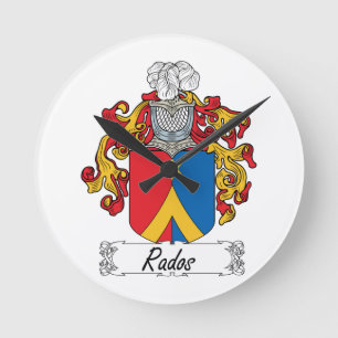 Horloge Ronde Crête de famille de Rados