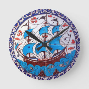 Horloge Ronde Cuirassé antique