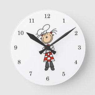 Horloge Ronde Cuisinière