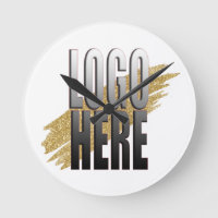 Custom Add your Logo Here on White