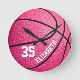 Horloge Ronde custor girrball rose