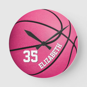 Horloge Ronde custor girrball rose