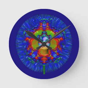 Horloge Ronde Dandelion humain
