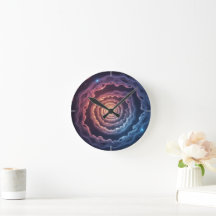 Dans l'horloge ronde de l'univers