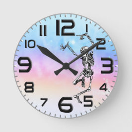 Horloge Ronde Danse avec la mort