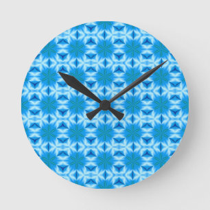 Horloge Ronde Danse avec la neige