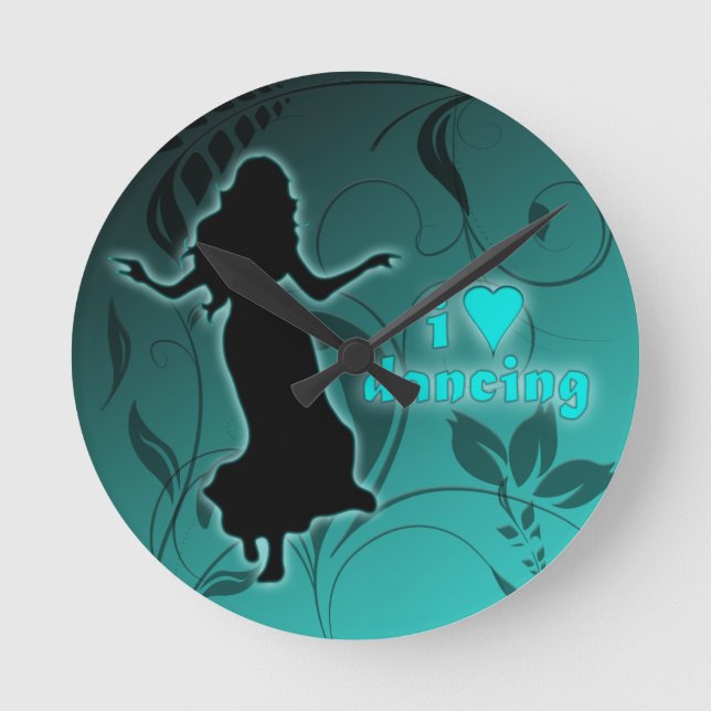 Horloge Ronde Danseur *Tonia* (Recto)