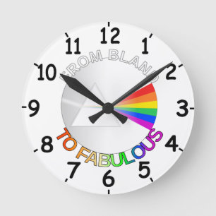 Horloge Ronde De Bland à Fabulous