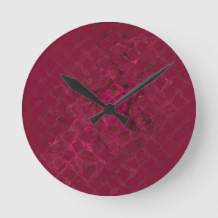 Horloge Ronde de fumée et de miroirs