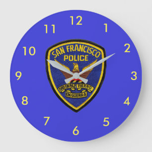Horloge ronde de la police de San Francisco