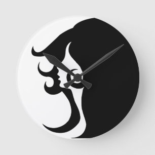 Horloge Ronde Deco mod woman