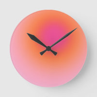Dégradé du lever du soleil - rose beige orange
