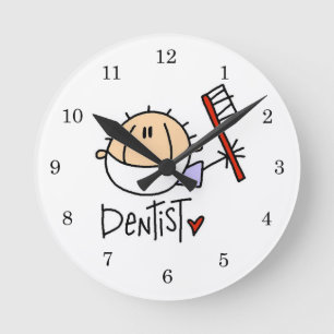 Horloge Ronde Dentiste