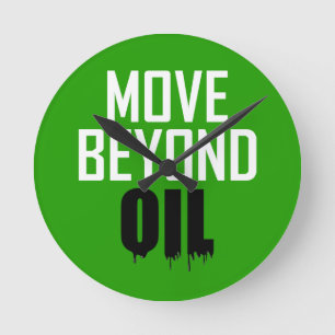 Horloge Ronde Dépasser le pétrole