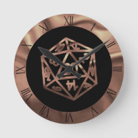 Dés RPG | Imaginaire cuivre Retro Tabletop PnP Gam