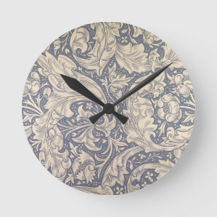 Horloge Ronde Design "Daisy" (textile)