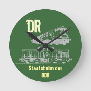 Horloge Ronde Design de Reichsbahn