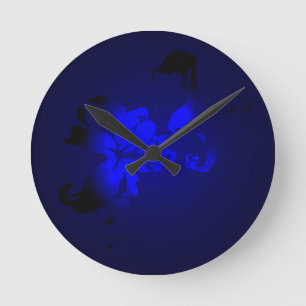 Horloge Ronde Design Irlandais-La Collection Fleur