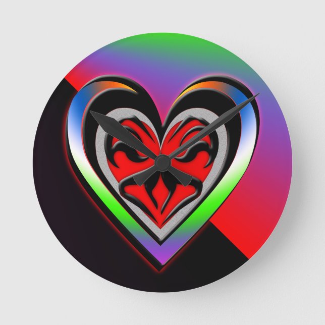 Horloge Ronde Désir (Recto)