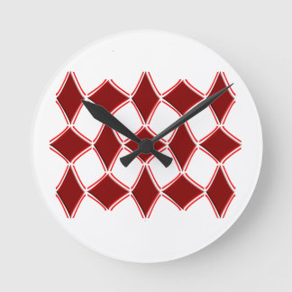 Horloge Ronde Diamants