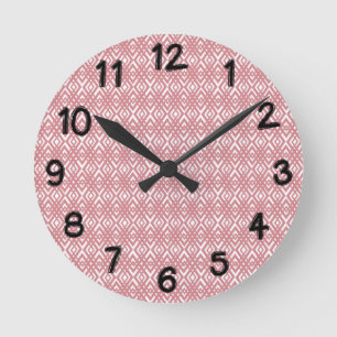 Horloge Ronde Diamants Art déco
