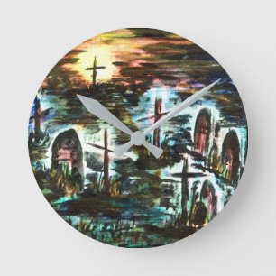 Horloge Ronde Distant Light