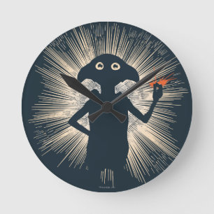 Horloge Ronde Dobby Casting Magic