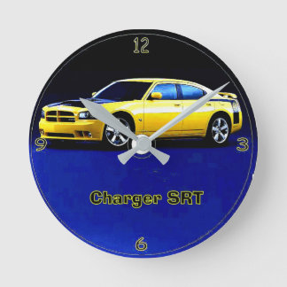 HORLOGE RONDE DODGE CHARGER