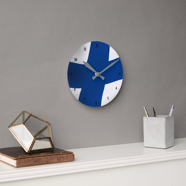 HORLOGE RONDE DRAG FINLANDAIS (Bureau)