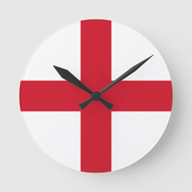 Horloge Ronde drapeau anglais (Recto)