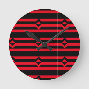 HORLOGE RONDE DRAPEAU DE FIST PRIDE