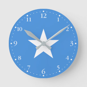 Horloge Ronde Drapeau de la Somalie