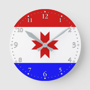 Horloge Ronde Drapeau Mordovia