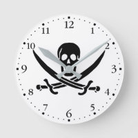 Drapeau pirate crâne épées croisées