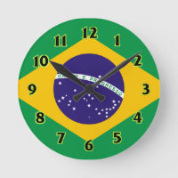 Drapeau WallClocks du Brésil