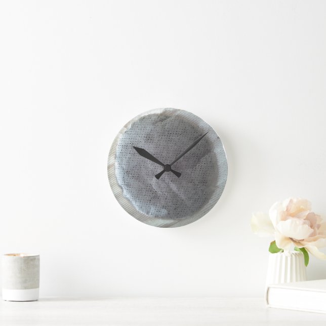 Horloge ronde du mur de thé anglais (Maison)