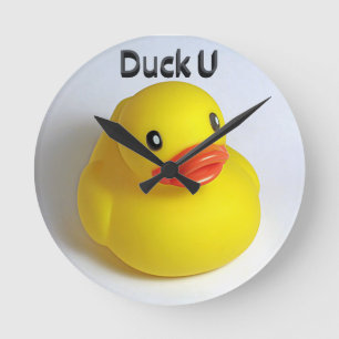 Horloge Ronde Duck U