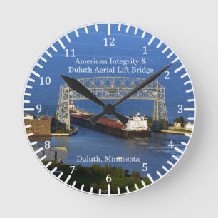 Horloge Ronde Duluth clock
