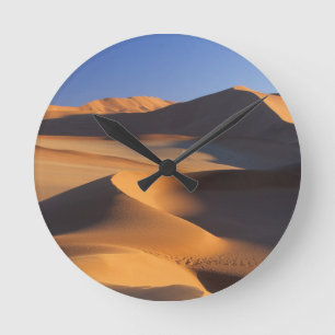Horloge Ronde Dunes du désert, Sossusvlei, Namib-Naukluft