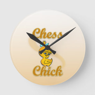 Horloge Ronde Échecs