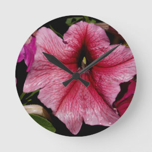 Horloge Ronde Éclosion florale