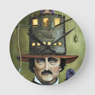 Horloge Ronde Edgar Allan Poe