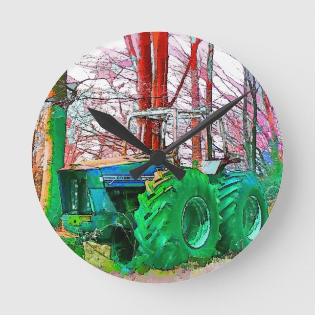 HORLOGE RONDE EFFECTUÉ LE TRAITEMENT (Recto)