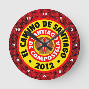 Horloge Ronde EL Camino De Santiago 2012