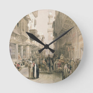 Horloge Ronde EL Mooristan, le Caire de mosquée, de "Egypte et