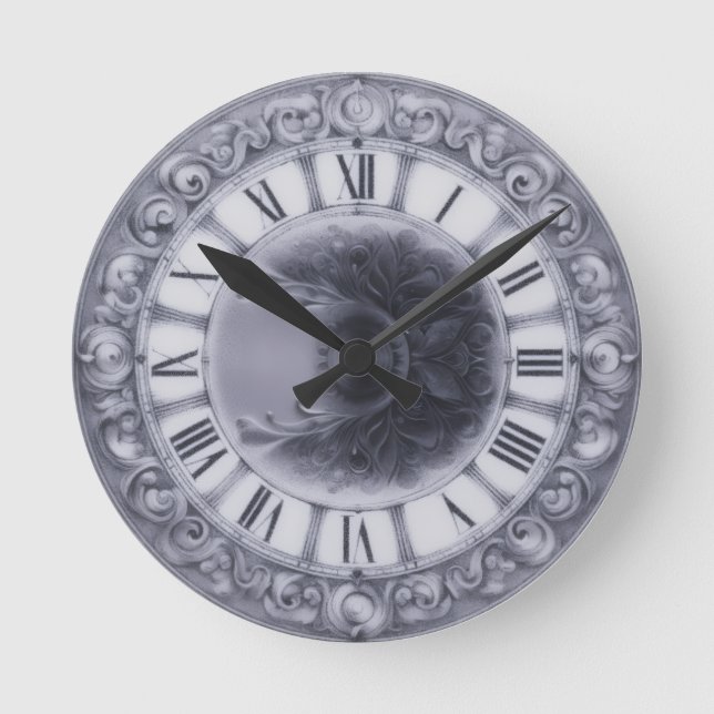 Horloge Ronde Elegant (Recto)